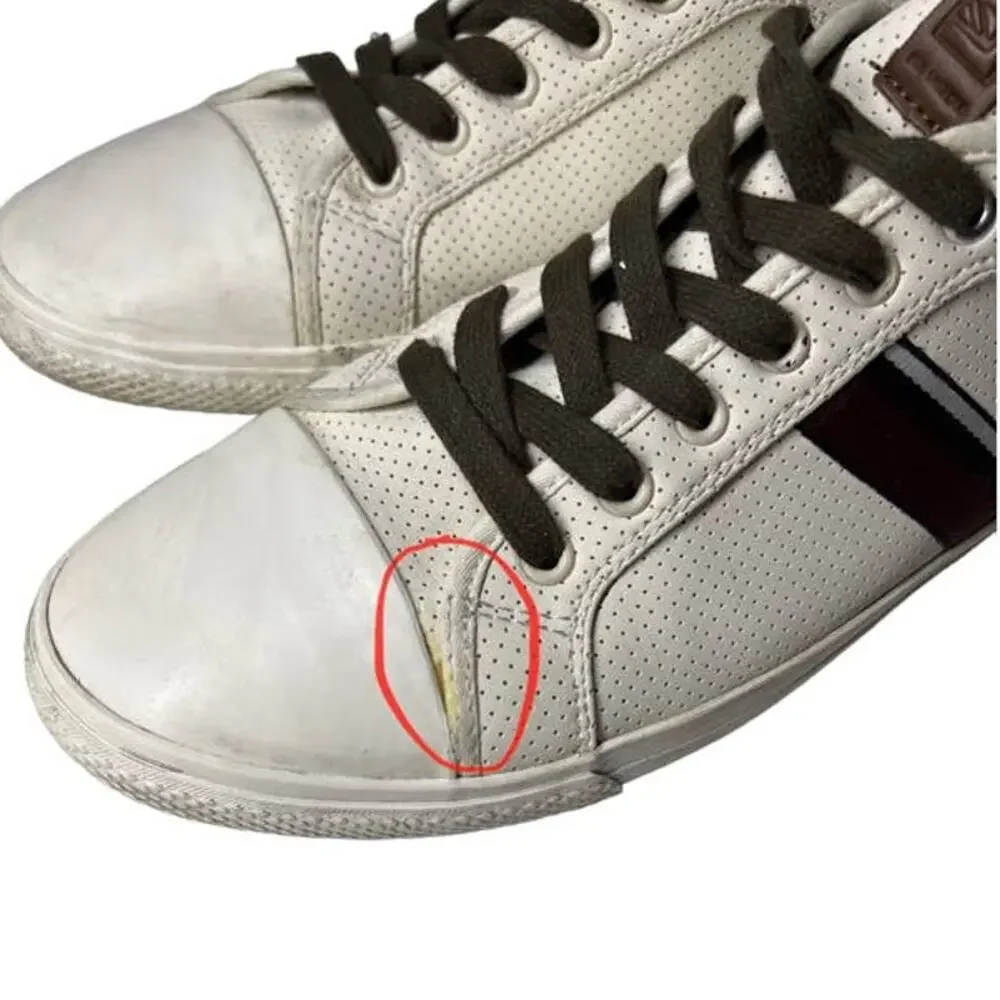 BEN SHERMAN Beige Sneakers Sz 10